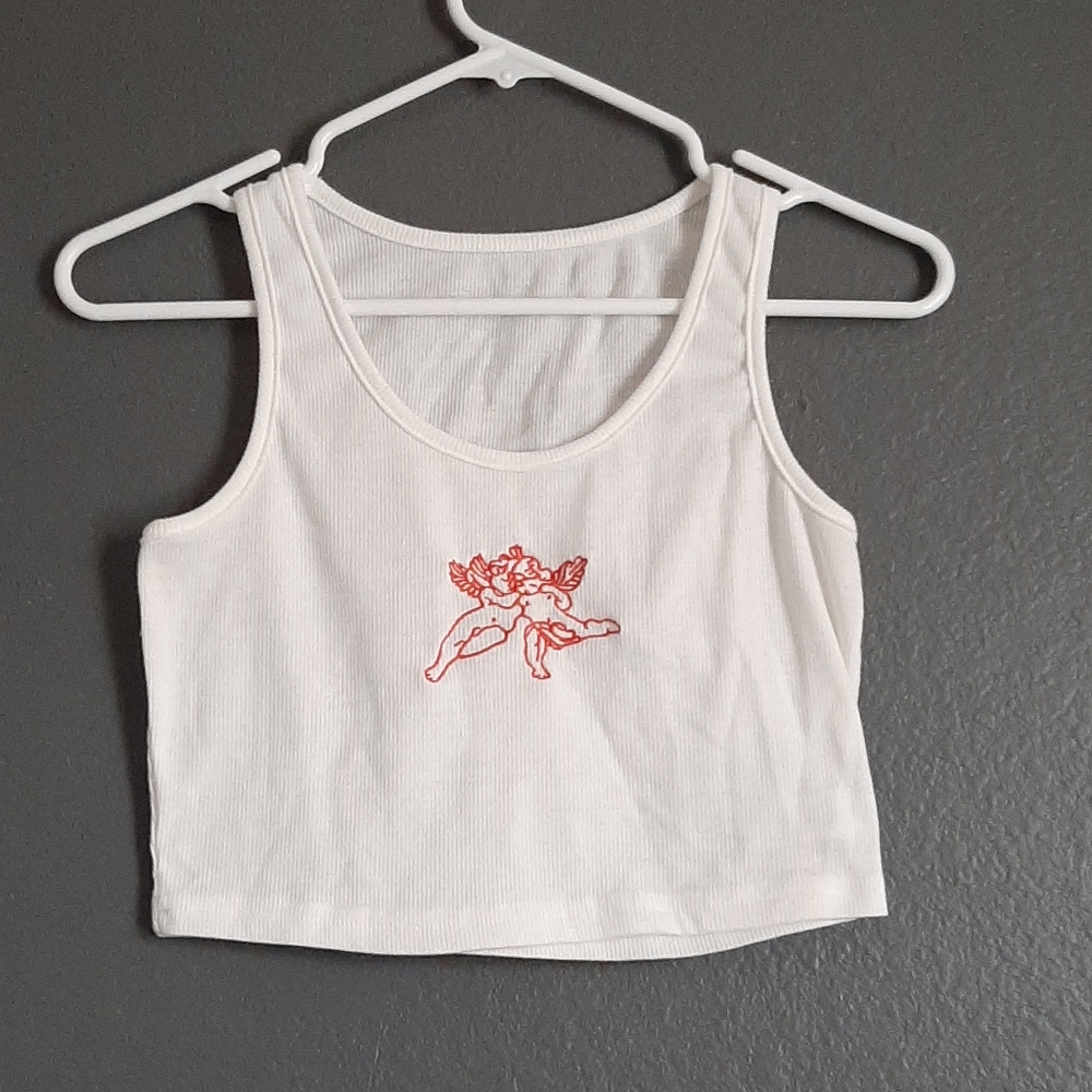 NWOT Brandy Baby Angel crop top